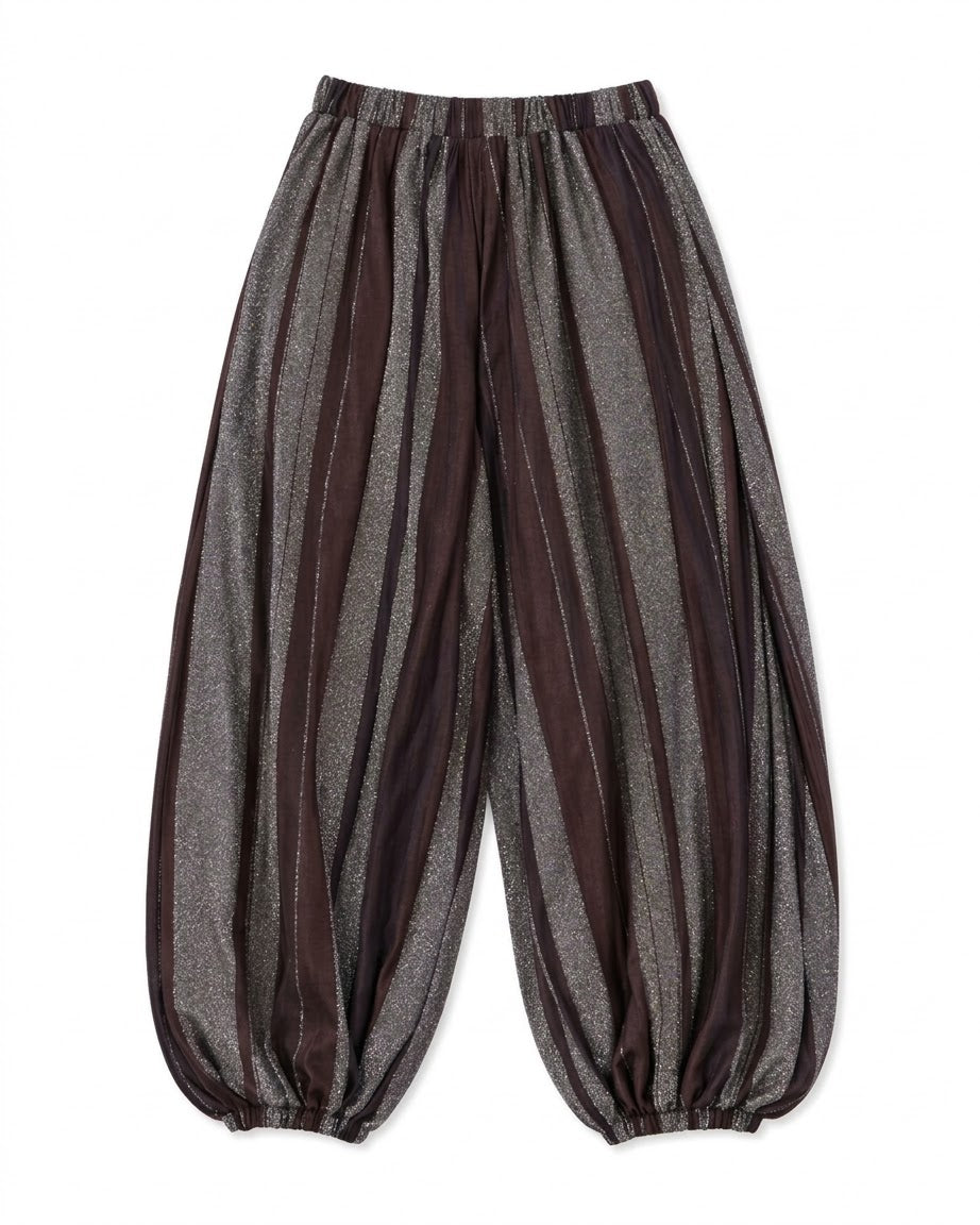 Patterned Balloon Pants