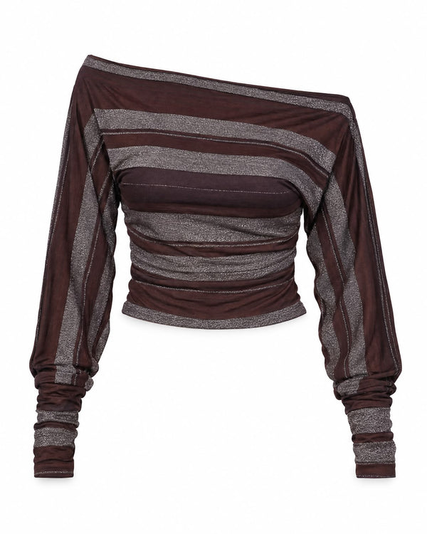 Silver String Blouse