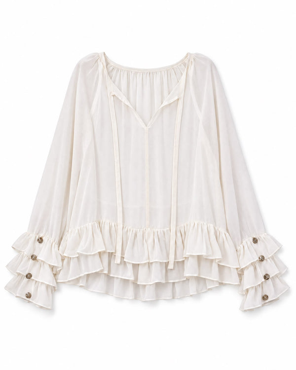 Honey Cream Blouse