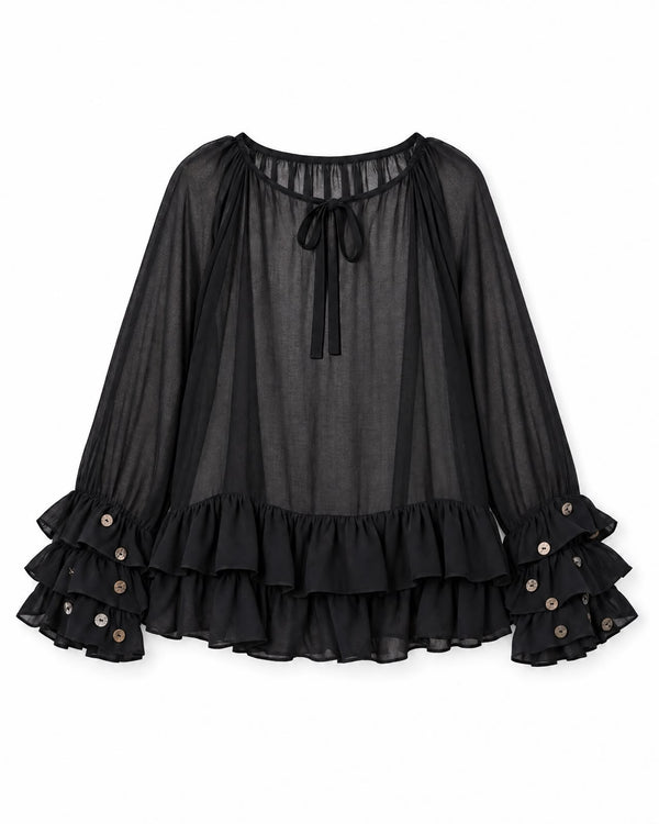 Black Dahlia Blouse